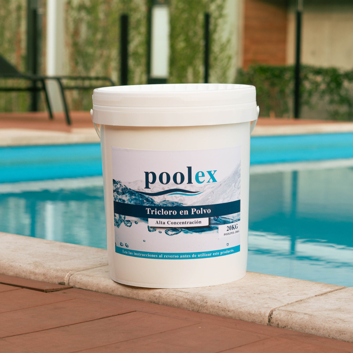 Poolex - Tricloro En Polvo - 20 kg