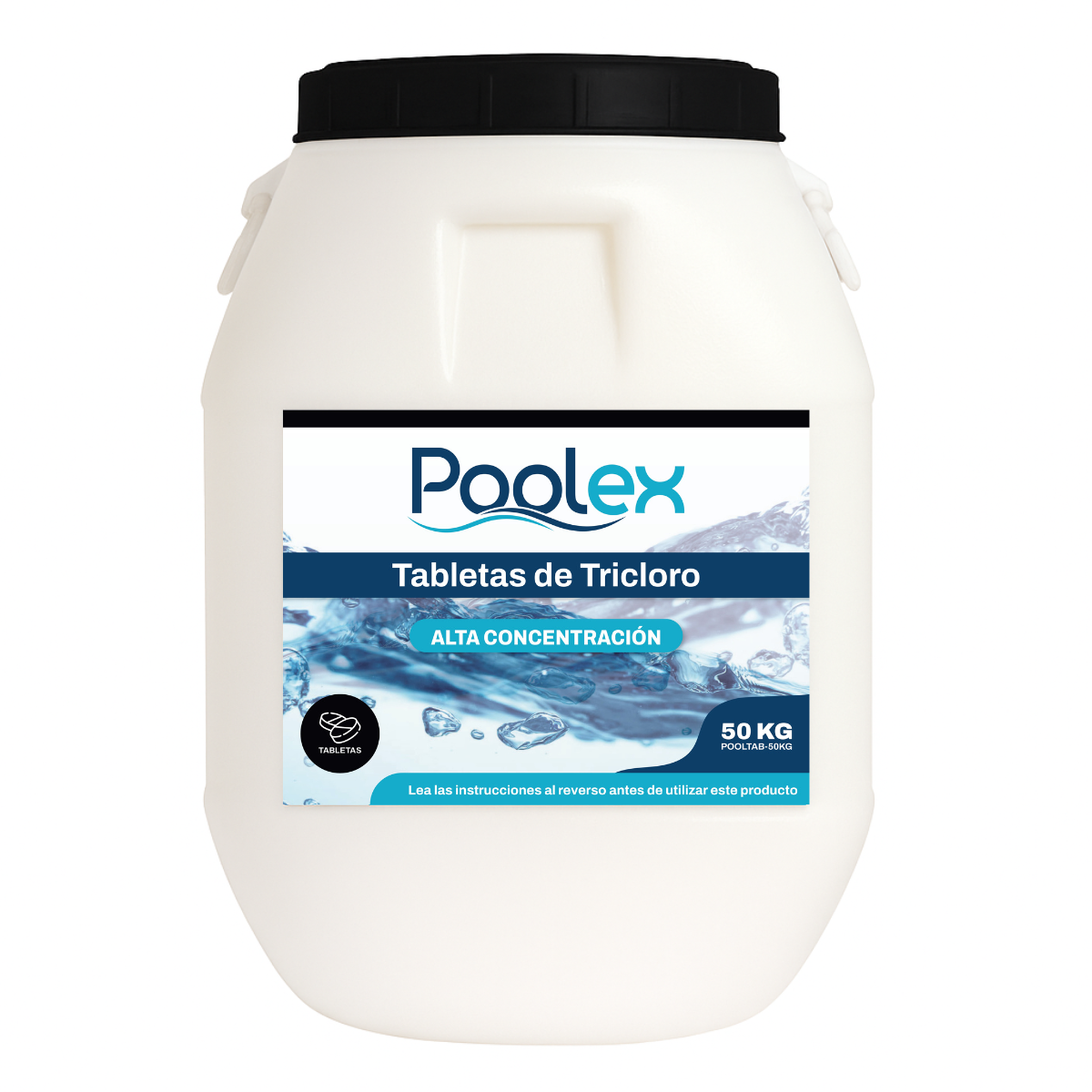 Poolex - Tricloro En Tableta De 3" - 50 kg