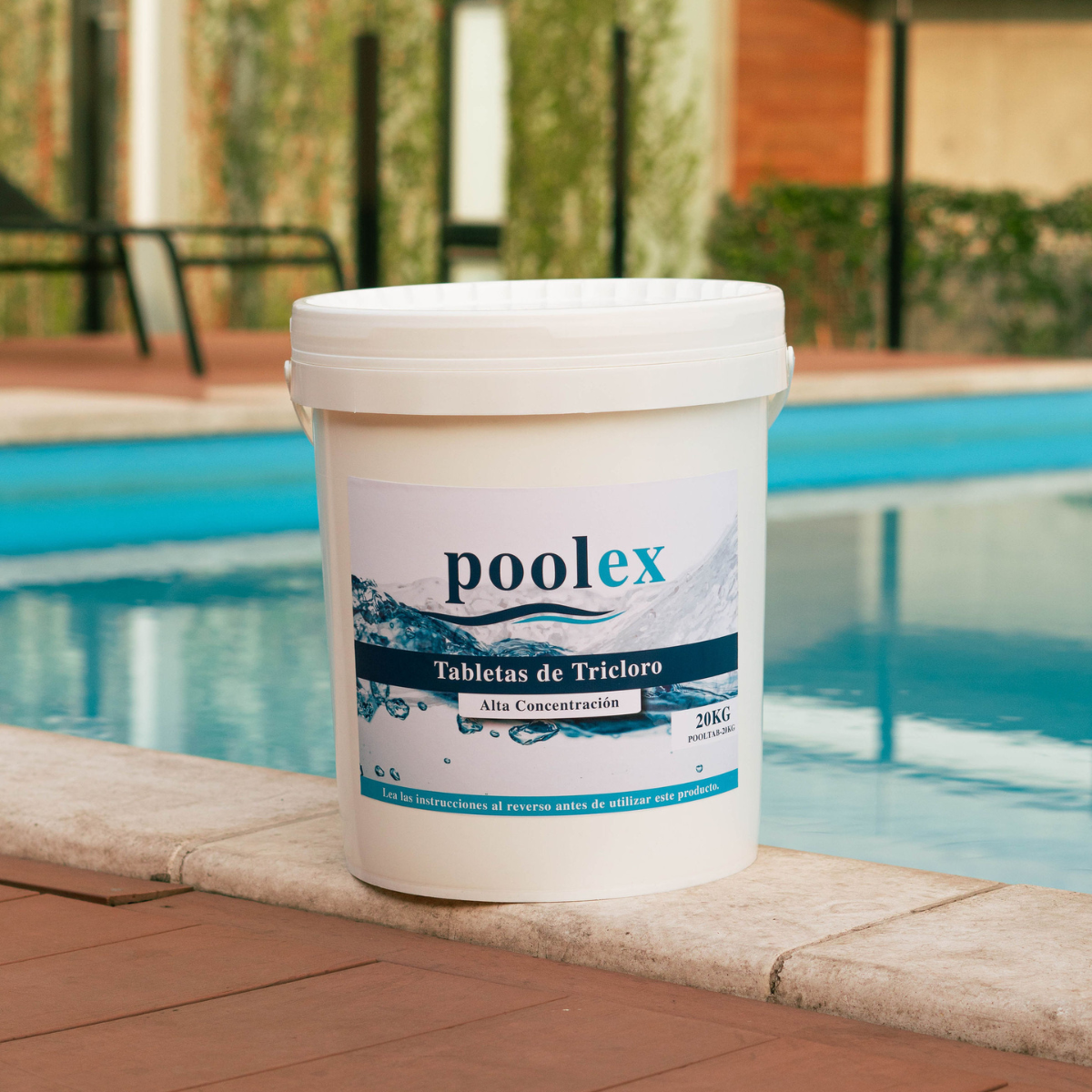 Poolex - Tricloro En Tableta De 3"  - 20 kg