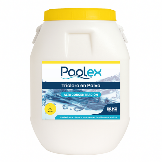 Poolex - Tricloro En Polvo - 50 kg