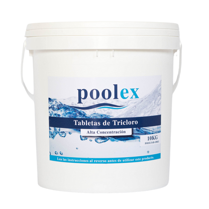 Poolex - Tricloro En Tableta De 3"  - 10 kg