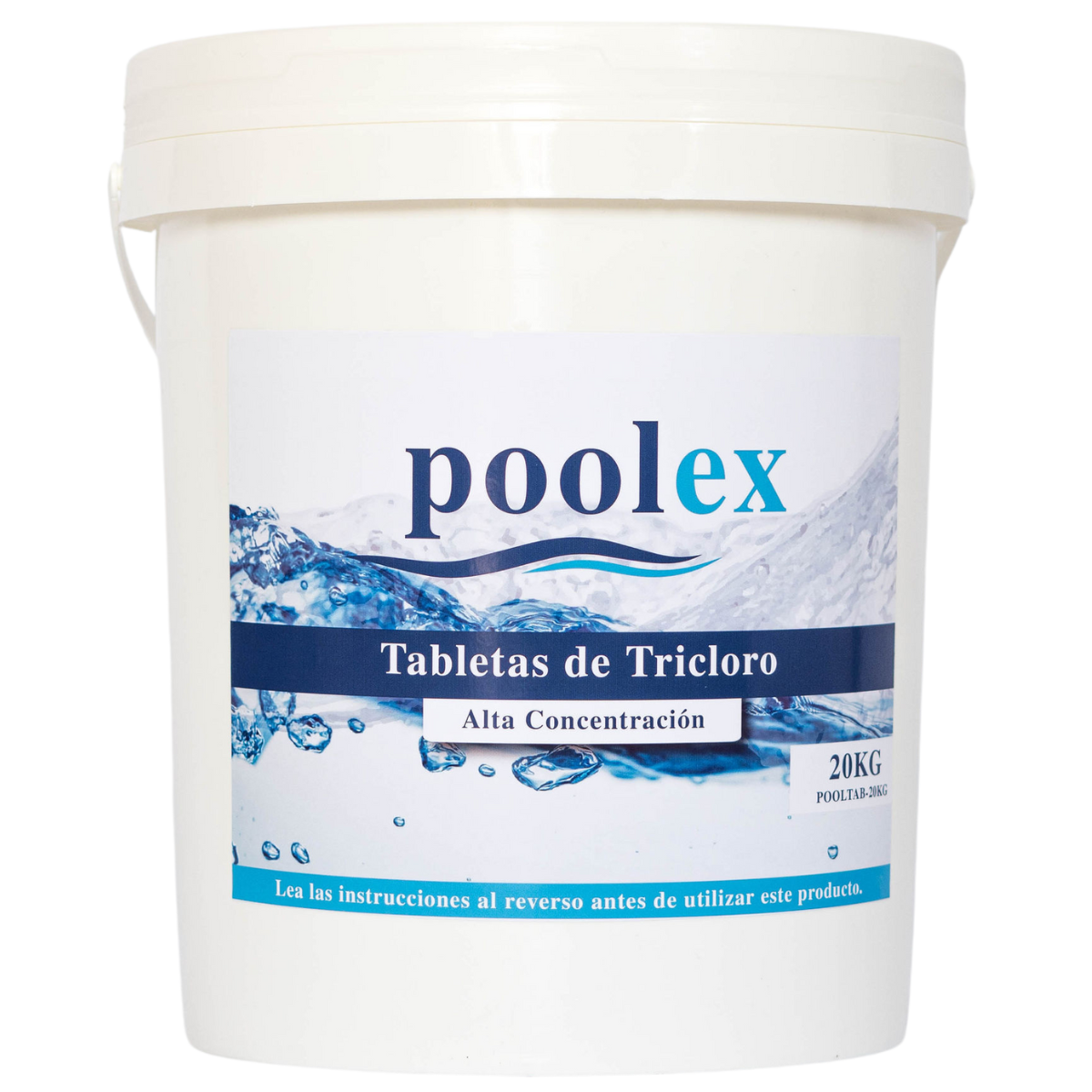 Poolex - Tricloro En Tableta De 3"  - 20 kg