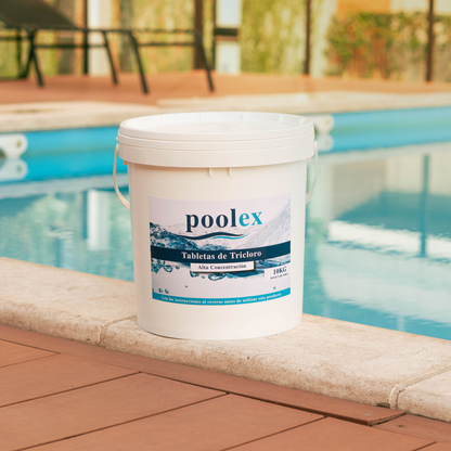 Poolex - Tricloro En Tableta De 3"  - 10 kg